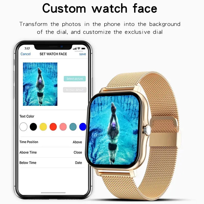 2024 GOLD  Smart Watch